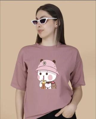 Trendy Pink Oversized T-Shirts for Women