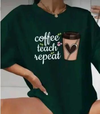OVER SIZE COTTON T-SHIRT FOR WOMEN