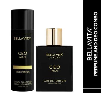 Bella Vita Luxury CEO MAN Perfume 100 ML and Deodorant 150 ML