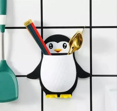 Penguins Shape Toothbrush Holder