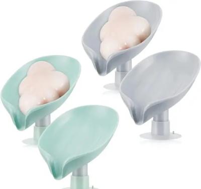 M Leaf-Shape Self Draining Soap Holder
