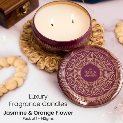 JASMINE AND ORANGE FLOWER CANDLE 142GM