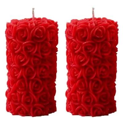 Attractive Rose Candles