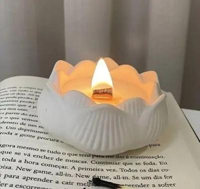 White Lotus  candle