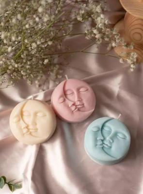 Wonderful  Moon Face Candles