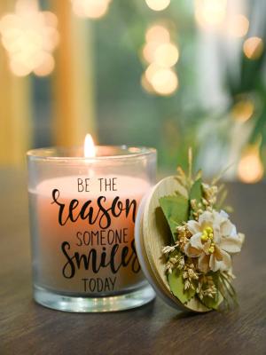 Orange Blossom Scented Candle