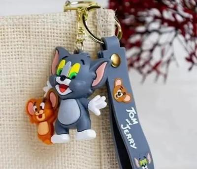 Tom &amp;amp; Jerry 3D Keychain Pack of 2set