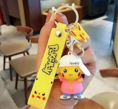 Pokémon Pikachu 3D PVC Silicone Keychain