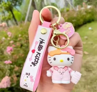 Hello Kitty Cute high quality pvc key chain