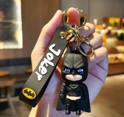 Onitore Blue Eyes Bat-man 3D Silicon Keychains