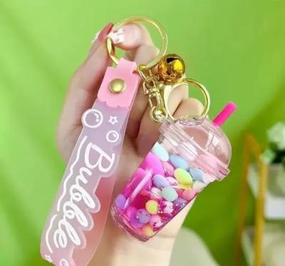 Snad Floating Sipper Shape Acrylic Fancy Keychain