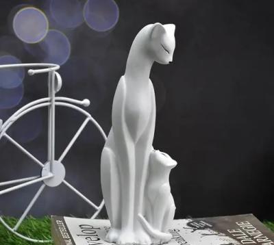Cute Cat Mother or Baby Decorative Showpiece