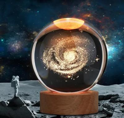 Crystal Ball Night Lamp,Solar System
