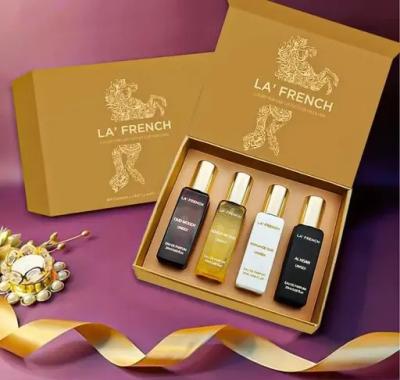 La French Luxury oudh Perfume Gift Set 4x20ml (Adventure Oud|