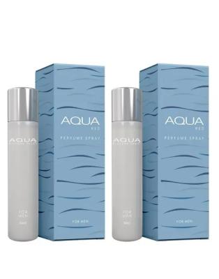 Aqua Red Perfume Spray For Men | Long Lasting Fragrance | Perfect For Everyday Use Perfume (Pack of 2, 30ml Each)