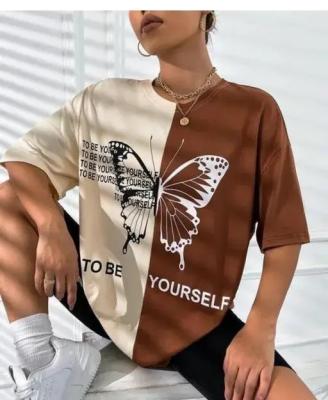 DHOISE TSHIRT FOR BUTTERFLY PATTERN