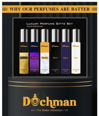 DUCHMAN Luxury Attitude Perfumes long lasting Fragrance Pack of Six